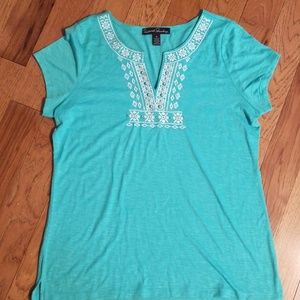 Tribal Embroidered Shirt